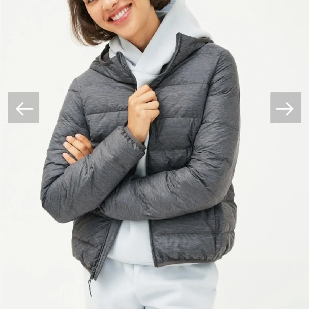 TNA Sage Green Puffer Jacket New Little Puff Packable Aritzia Medium - Picture 8 of 10
